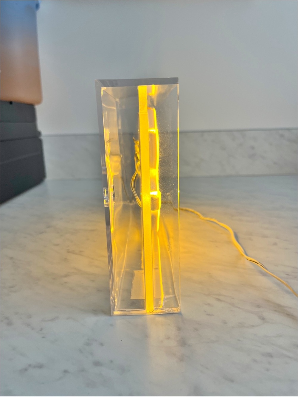 11.8" Eye Acrylic Box Pendant with USB
Power - Picture 3 of 10